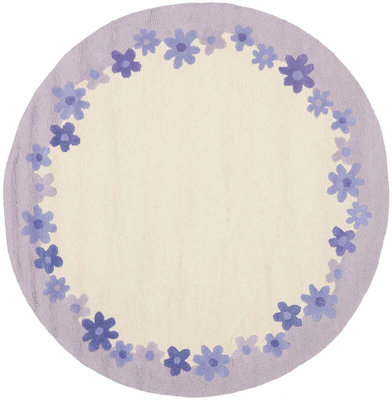 Safavieh Safavieh Kids Sfk357A Ivory / Lavander Kids Area Rug