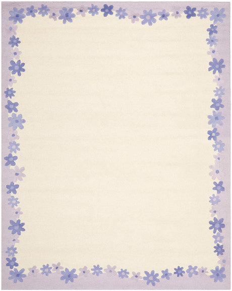 Safavieh Safavieh Kids Sfk357A Ivory / Lavander Rugs.