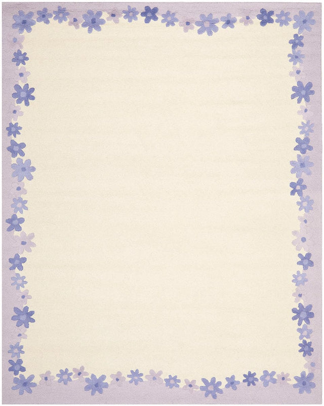 Safavieh Safavieh Kids Sfk357A Ivory / Lavander Rugs.