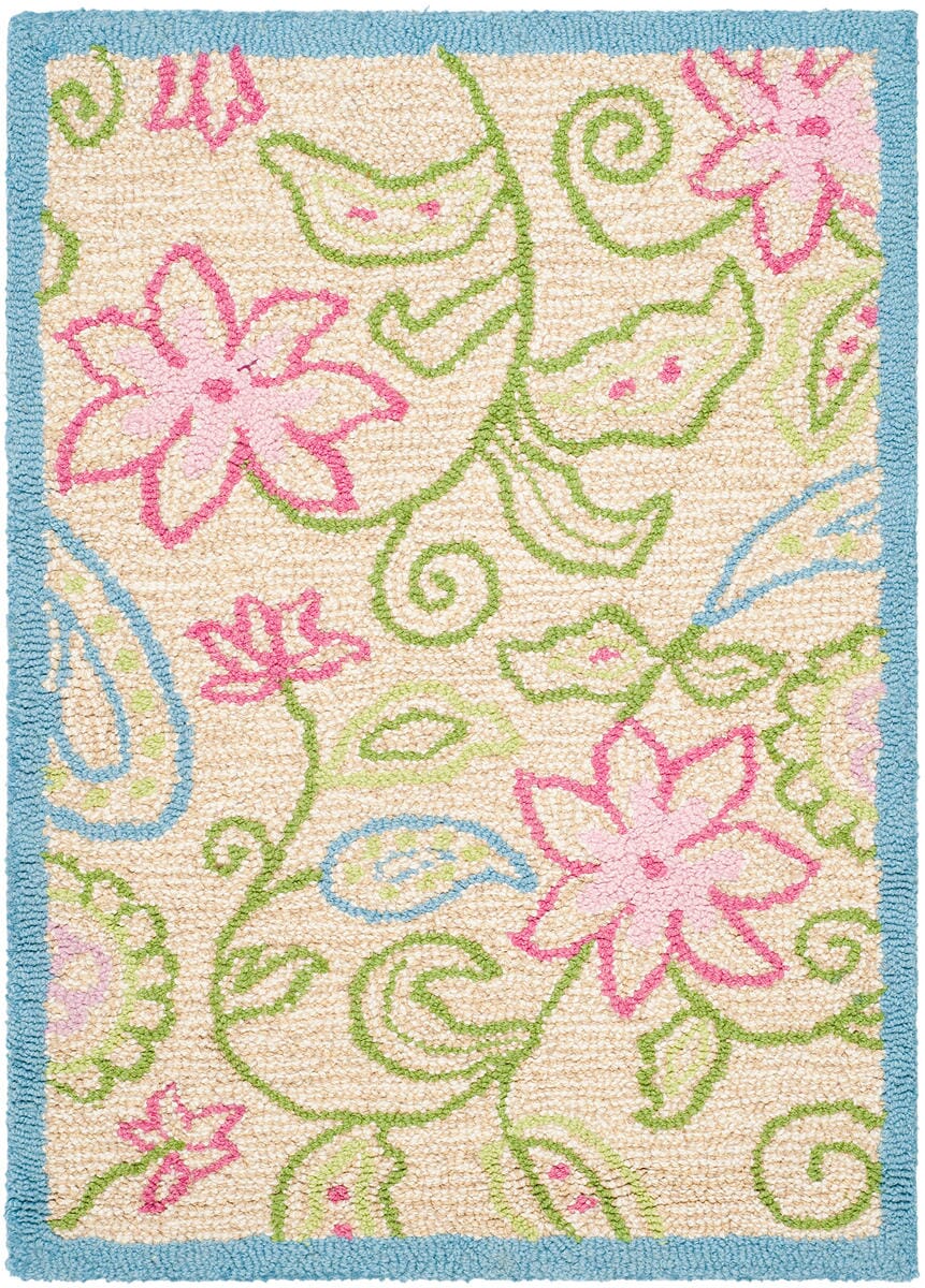 Safavieh Safavieh Kids sfk362a Ivory / Blue Kids Area Rug