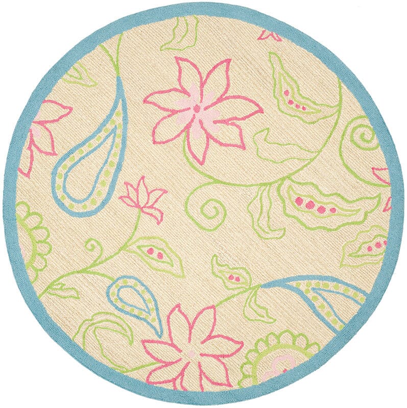 Safavieh Safavieh Kids sfk362a Ivory / Blue Kids Area Rug