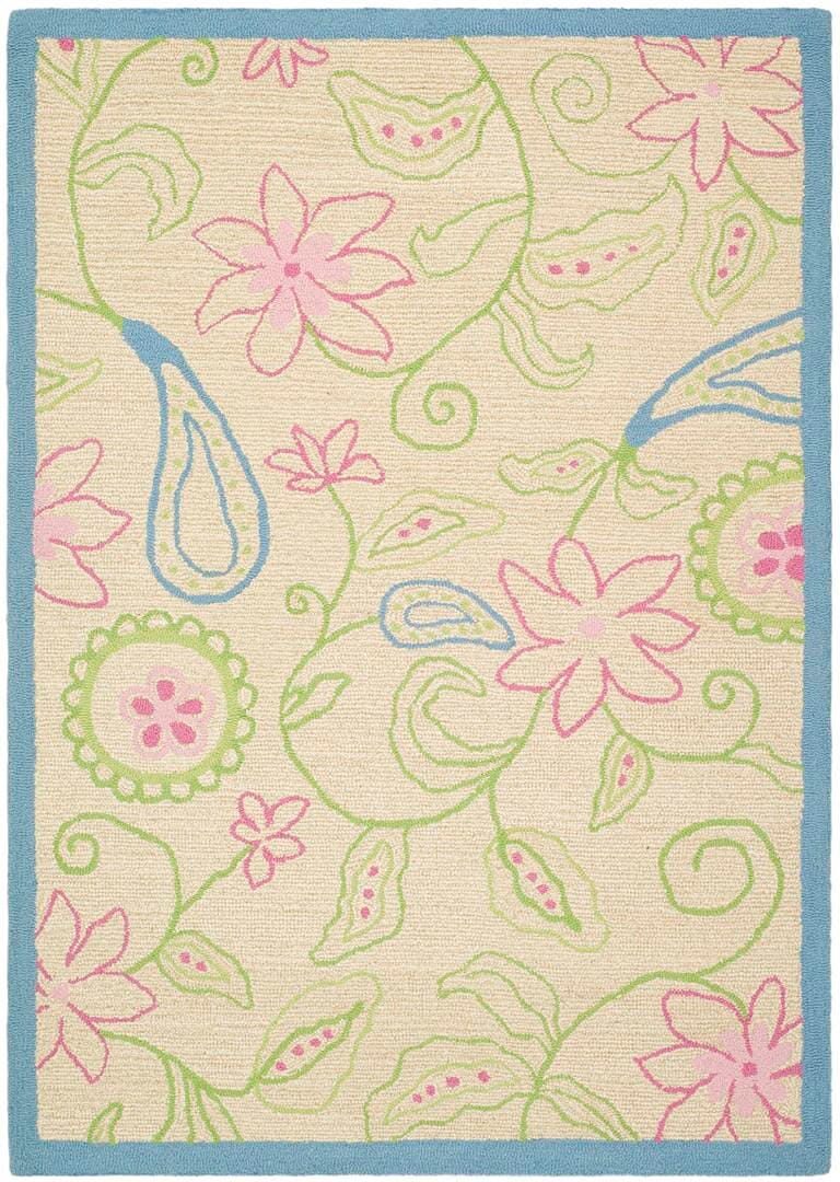 Safavieh Safavieh Kids sfk362a Ivory / Blue Rugs.