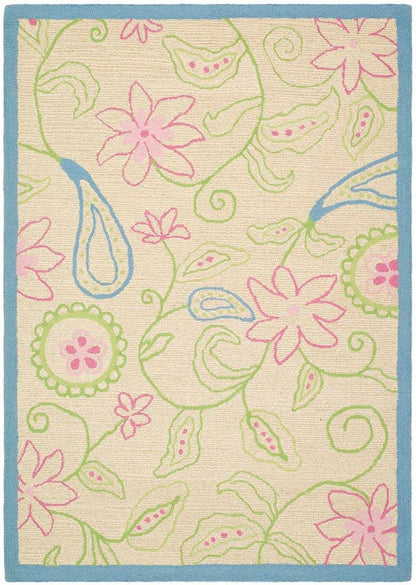 Safavieh Safavieh Kids sfk362a Ivory / Blue Kids Area Rug