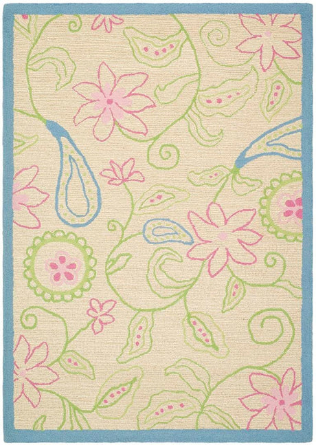 Safavieh Safavieh Kids sfk362a Ivory / Blue Rugs.