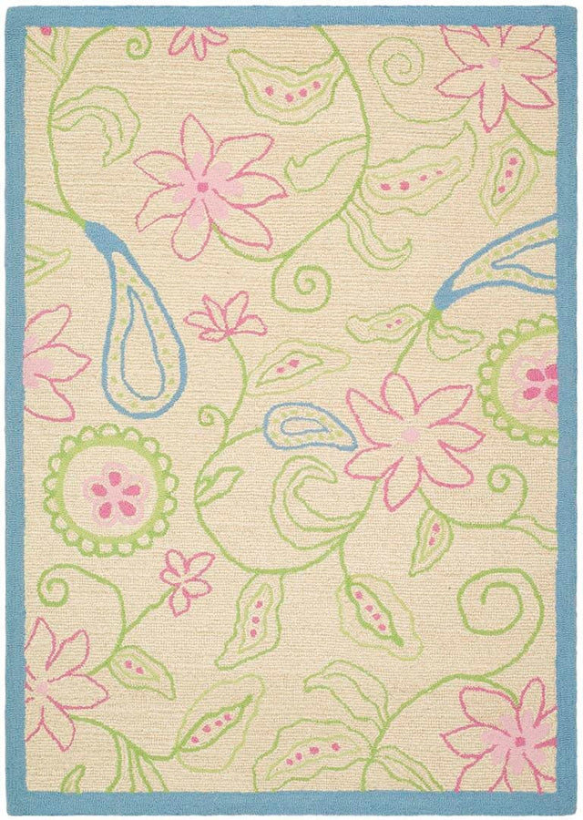 Safavieh Safavieh Kids sfk362a Ivory / Blue Rugs.