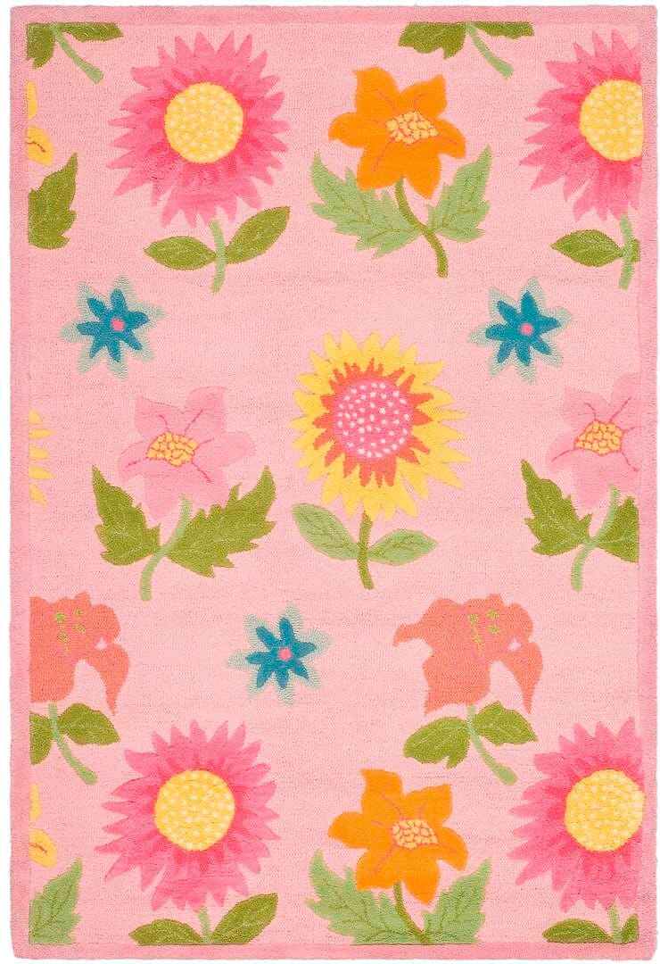 Safavieh Safavieh Kids sfk371a Pink / Pink Kids Area Rug