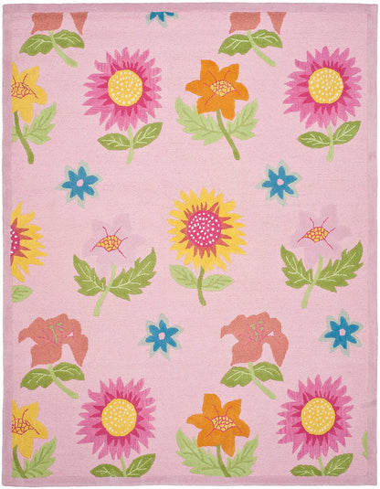 Safavieh Safavieh Kids Sfk371A Pink / Pink Kids Area Rug