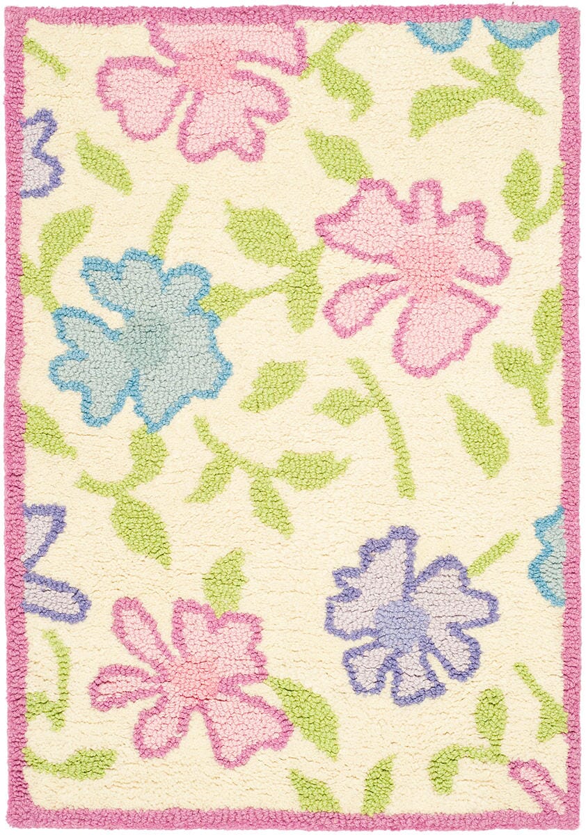 Safavieh Safavieh Kids sfk376a Ivory / Pink Kids Area Rug