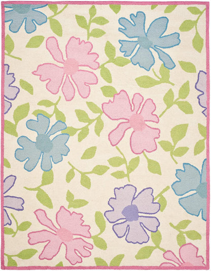 Safavieh Safavieh Kids sfk376a Ivory / Pink Kids Area Rug