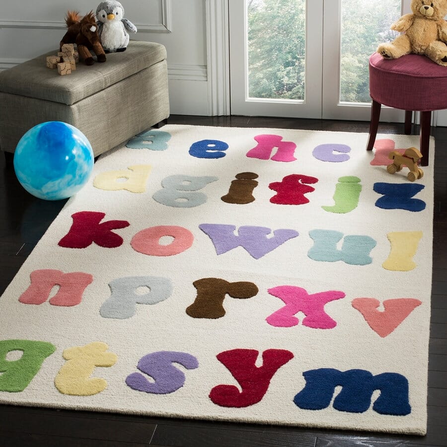 Safavieh Safavieh Kids Sfk389A Ivory / Multi Kids Area Rug