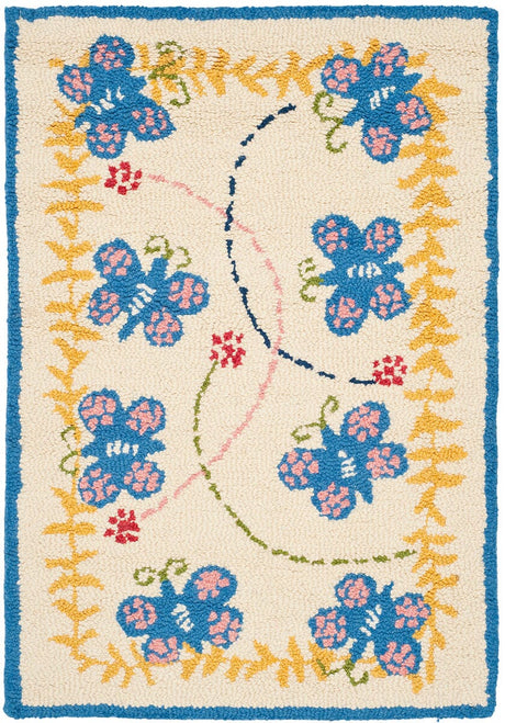 Safavieh Safavieh Kids sfk390a Ivory / Blue Rugs.