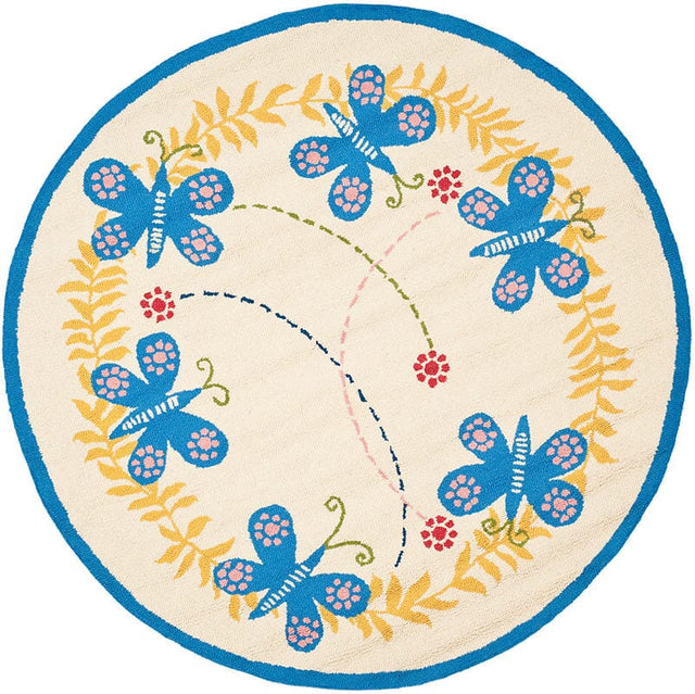 Safavieh Safavieh Kids sfk390a Ivory / Blue Rugs.