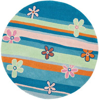 Safavieh Safavieh Kids Sfk750A Blue / Multi Kids Area Rug