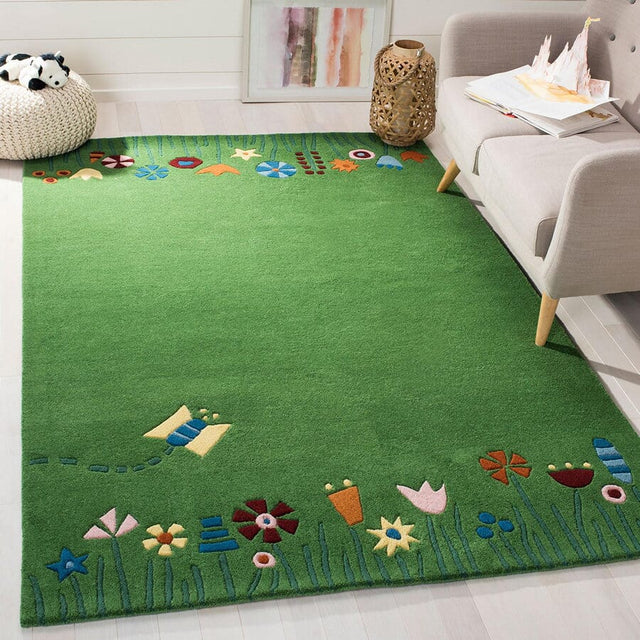 Safavieh Safavieh Kids Sfk751A Green / Multi Rugs.