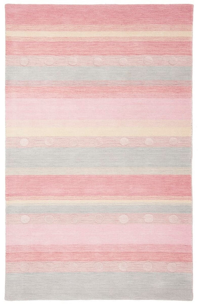 Safavieh Safavieh Kids Sfk801M Light Blue / Pink Striped Area Rug