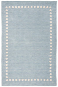 Safavieh Safavieh Kids Sfk802M Blue / Ivory Bordered Area Rug