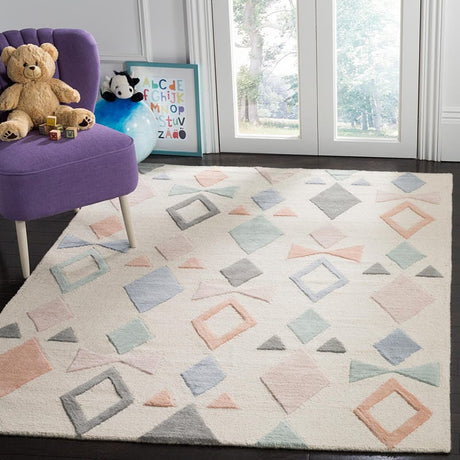 Safavieh Safavieh Kids Sfk901A Ivory / Multi Rugs.