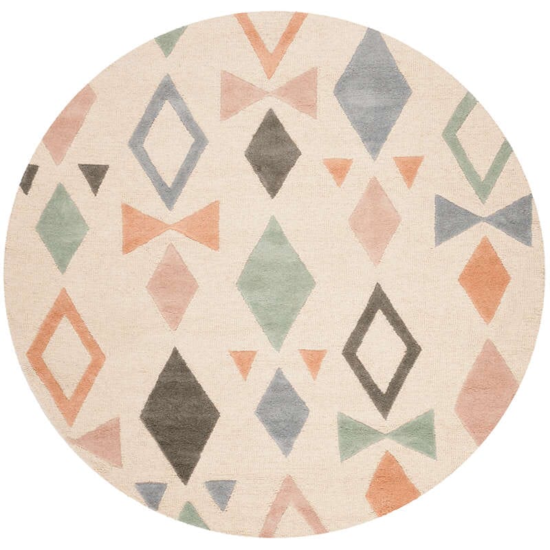 Safavieh Safavieh Kids Sfk901A Ivory / Multi Moroccan Area Rug