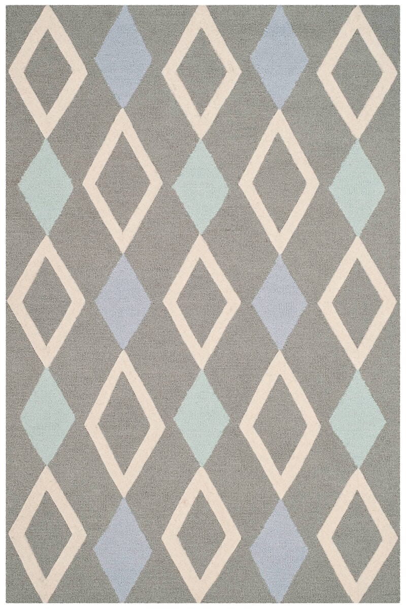 Safavieh Safavieh Kids Sfk902B Grey / Multi Moroccan Area Rug