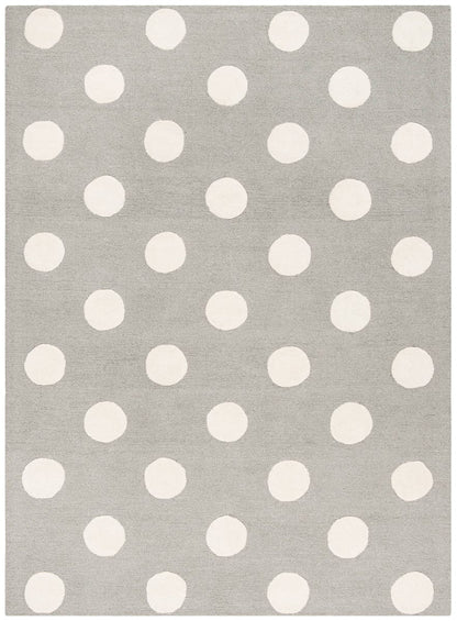 Safavieh Safavieh Kids Sfk904C Grey / Ivory Geometric Area Rug