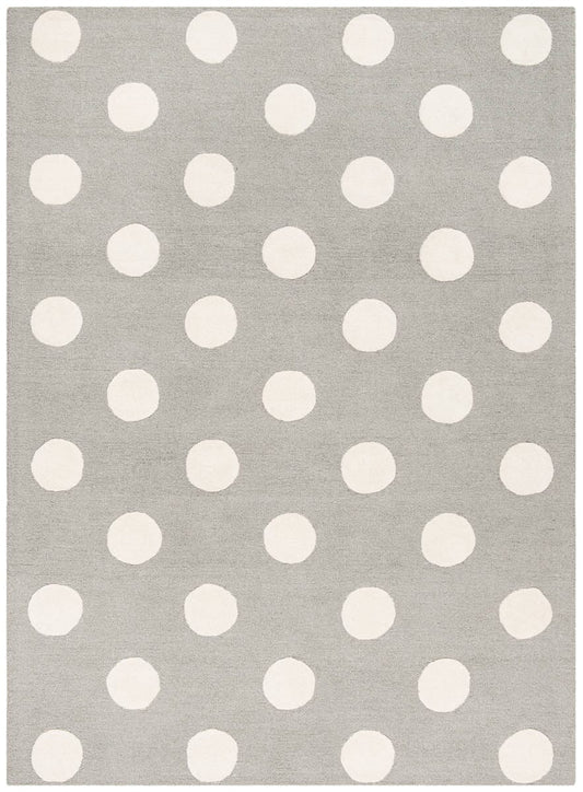 Safavieh Safavieh Kids Sfk904C Grey / Ivory Geometric Area Rug