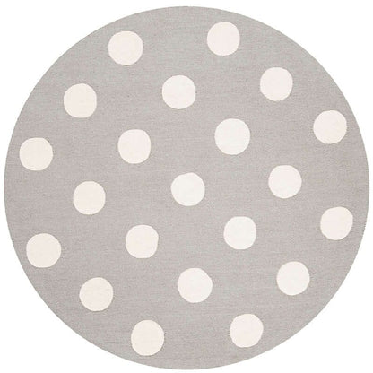 Safavieh Safavieh Kids Sfk904C Grey / Ivory Geometric Area Rug