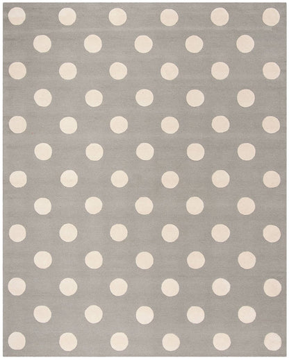 Safavieh Safavieh Kids Sfk904C Grey / Ivory Geometric Area Rug