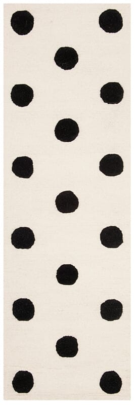 Safavieh Safavieh Kids Sfk904D Ivory / Black Geometric Area Rug