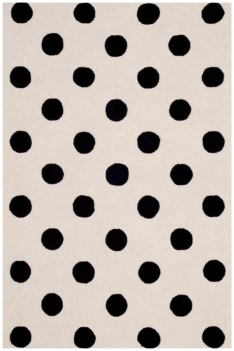 Safavieh Safavieh Kids Sfk904D Ivory / Black Geometric Area Rug