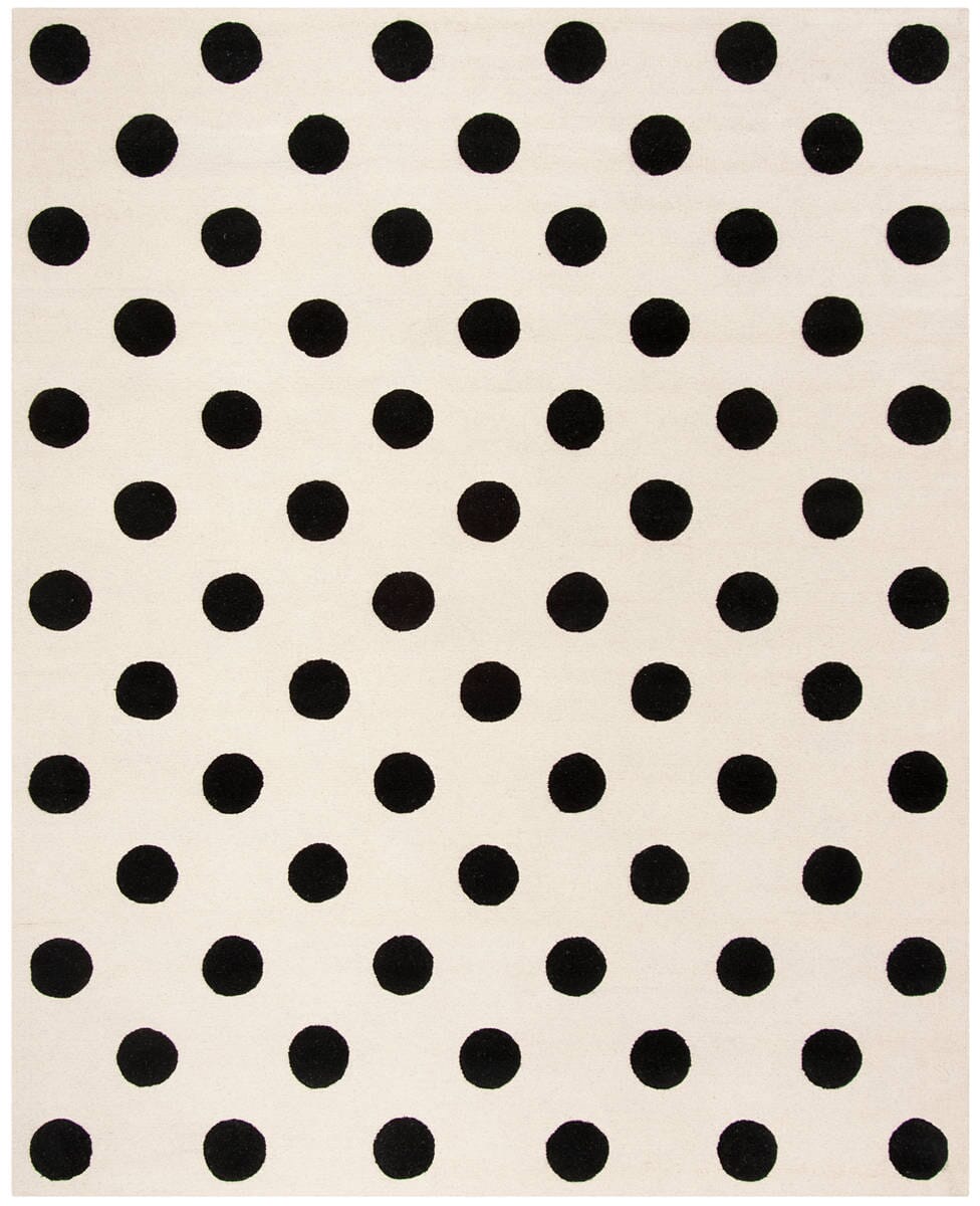 Safavieh Safavieh Kids Sfk904D Ivory / Black Geometric Area Rug