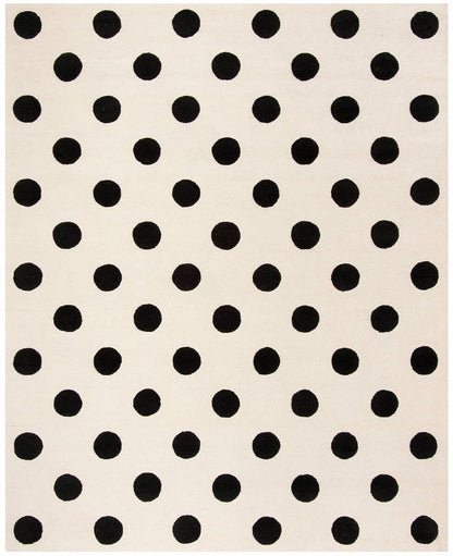 Safavieh Safavieh Kids Sfk904D Ivory / Black Geometric Area Rug