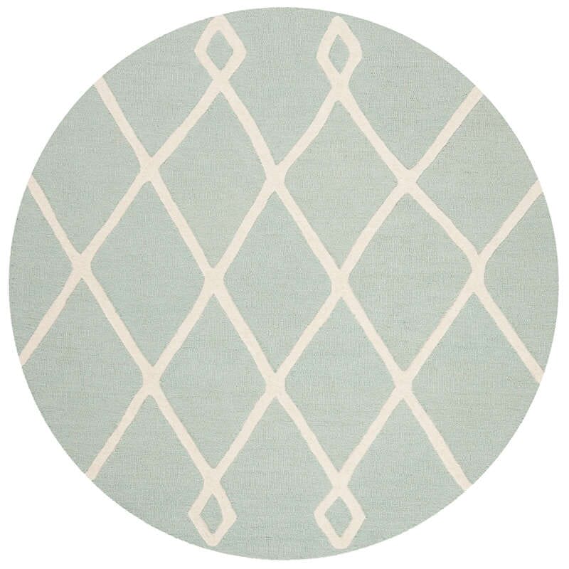 Safavieh Safavieh Kids Sfk906M Mint / Ivory Moroccan Area Rug