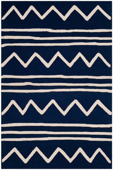 Safavieh Safavieh Kids Sfk907N Navy / Ivory Rugs.