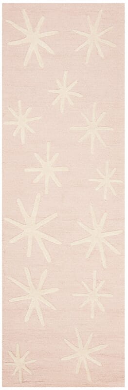 Safavieh Safavieh Kids Sfk908P Pink / Ivory Geometric Area Rug