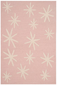 Safavieh Safavieh Kids Sfk908P Pink / Ivory Geometric Area Rug