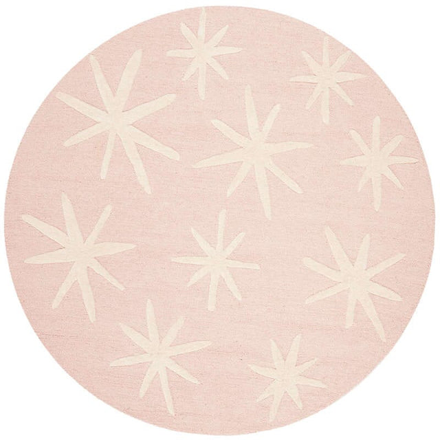 Safavieh Safavieh Kids Sfk908P Pink / Ivory Geometric Area Rug