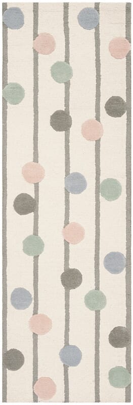 Safavieh Safavieh Kids Sfk909A Ivory / Multi Geometric Area Rug