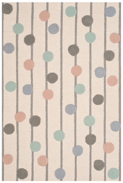 Safavieh Safavieh Kids Sfk909A Ivory / Multi Geometric Area Rug