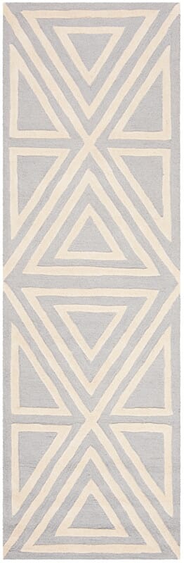 Safavieh Safavieh Kids Sfk912E Blue / Ivory Geometric Area Rug