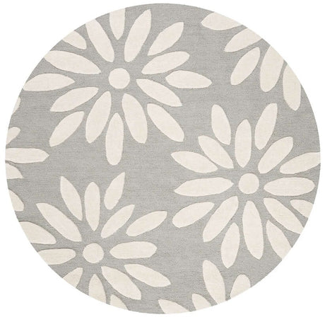 Safavieh Safavieh Kids Sfk914C Grey / Ivory Rugs.
