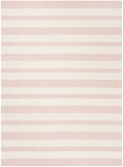 Safavieh Safavieh Kids Sfk915P Pink / Ivory Striped Area Rug