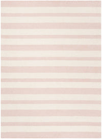 Safavieh Safavieh Kids Sfk915P Pink / Ivory Striped Area Rug