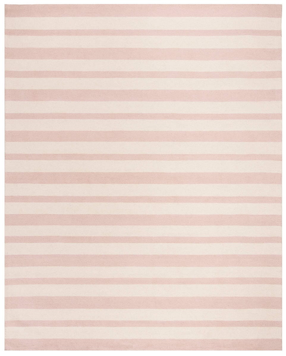 Safavieh Safavieh Kids Sfk915P Pink / Ivory Striped Area Rug