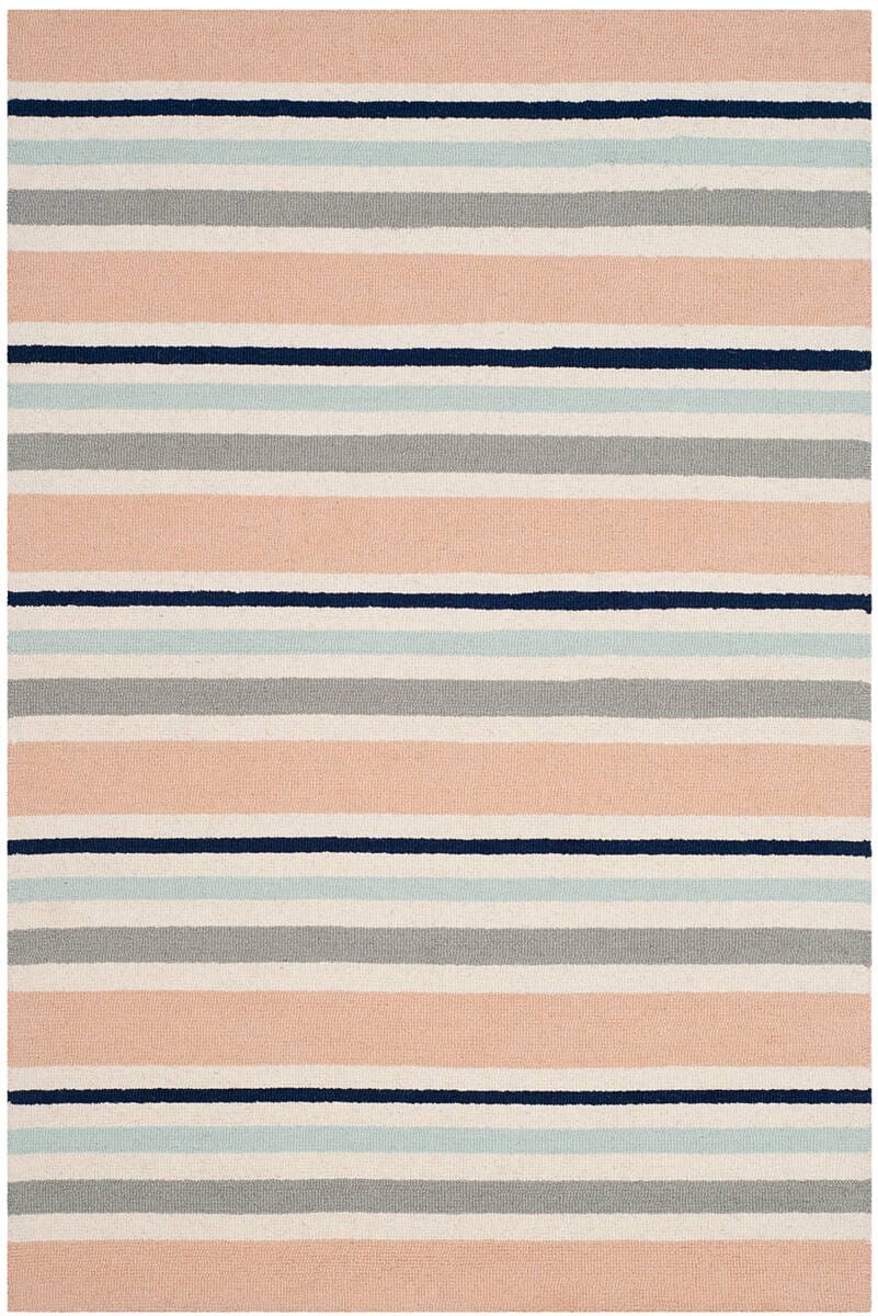 Safavieh Safavieh Kids Sfk916A Ivory / Multi Striped Area Rug