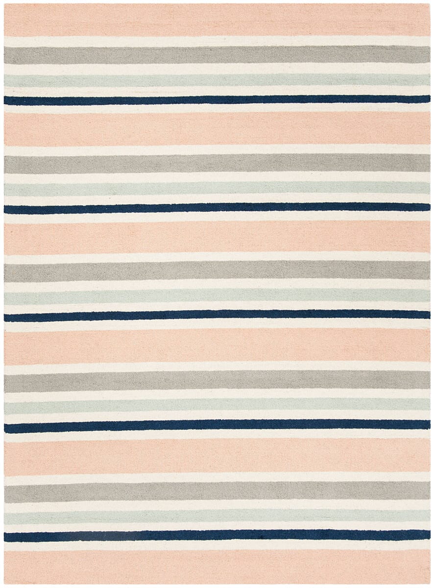 Safavieh Safavieh Kids Sfk916A Ivory / Multi Striped Area Rug