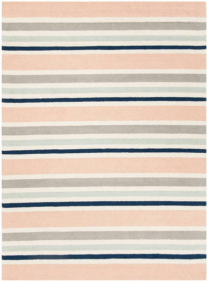 Safavieh Safavieh Kids Sfk916A Ivory / Multi Striped Area Rug