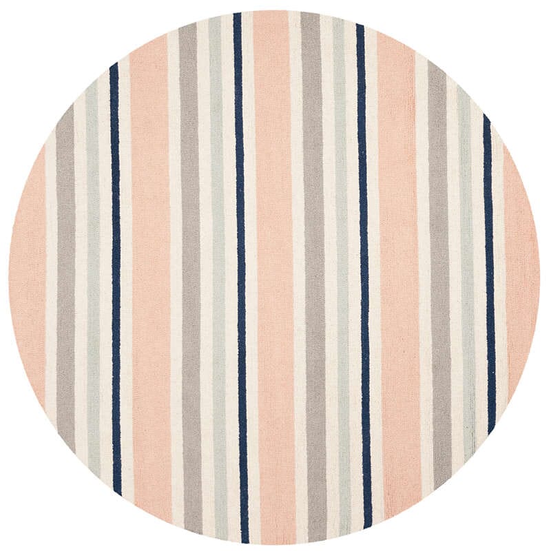 Safavieh Safavieh Kids Sfk916A Ivory / Multi Striped Area Rug