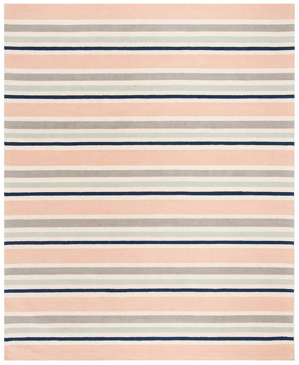 Safavieh Safavieh Kids Sfk916A Ivory / Multi Striped Area Rug