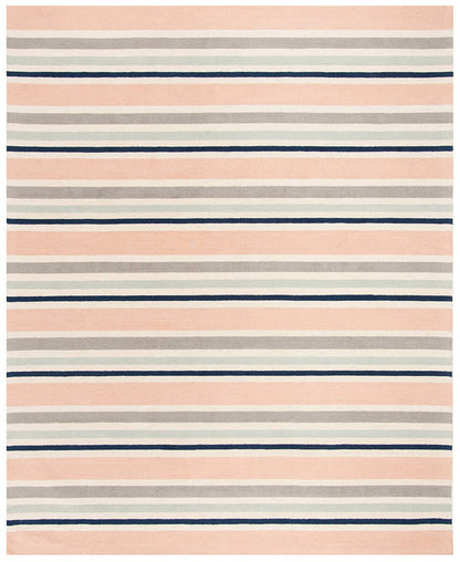 Safavieh Safavieh Kids Sfk916A Ivory / Multi Striped Area Rug