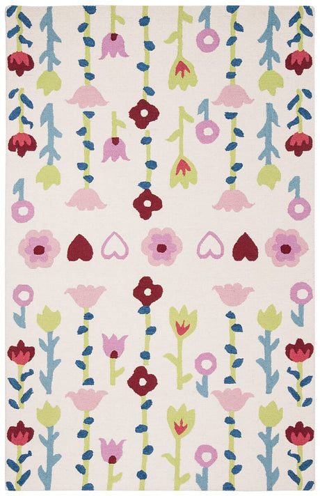 Safavieh Safavieh Kids Sfk918A Ivory / Pink Rugs.